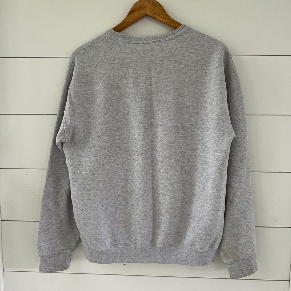 Namastay Home With My Dog Treat Dreams Grey Sweatshirt Medium - Picture 2 of 10